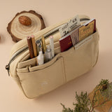 Hinoki - Cream Canvas Travel Pouch