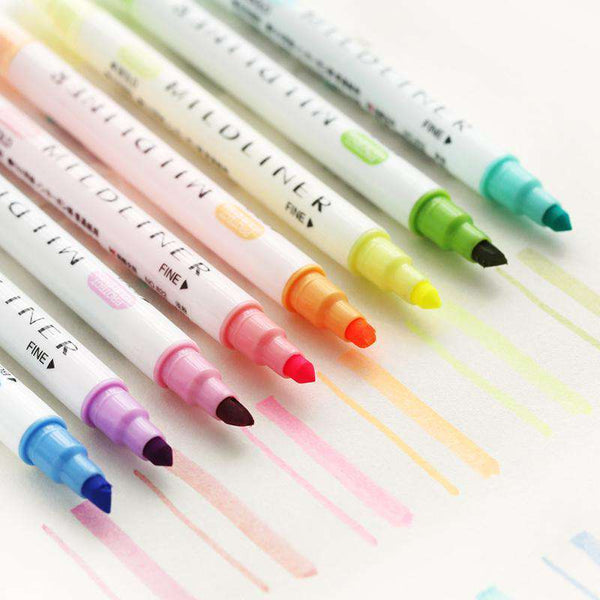 Mildliner Highlighter Double Ended Pens - Set of 25 – Jenni Bick Custom  Journals