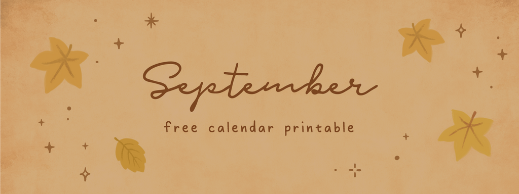 Monthly Calendar Printable 📆