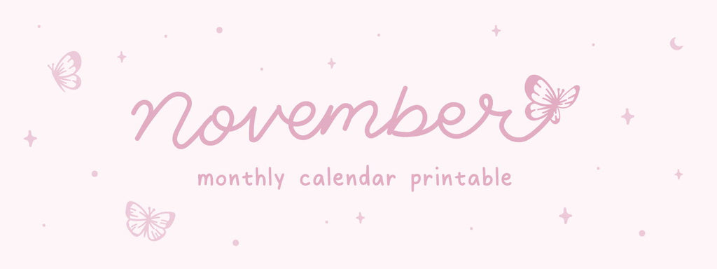 Bullet Journal Monthly Printable 🗓️