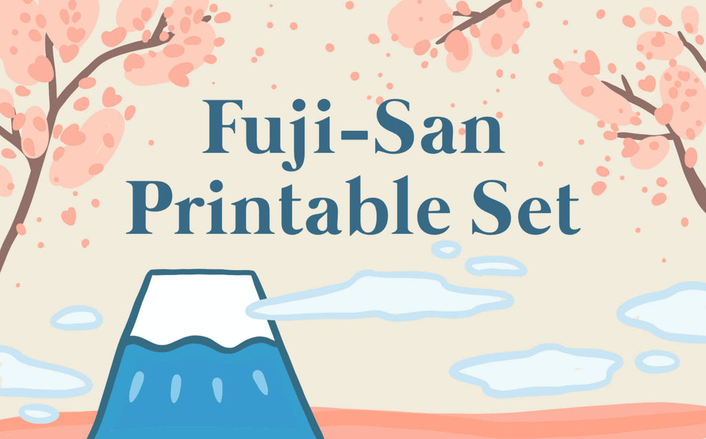 Free Fuji-san Printable Set 🗻