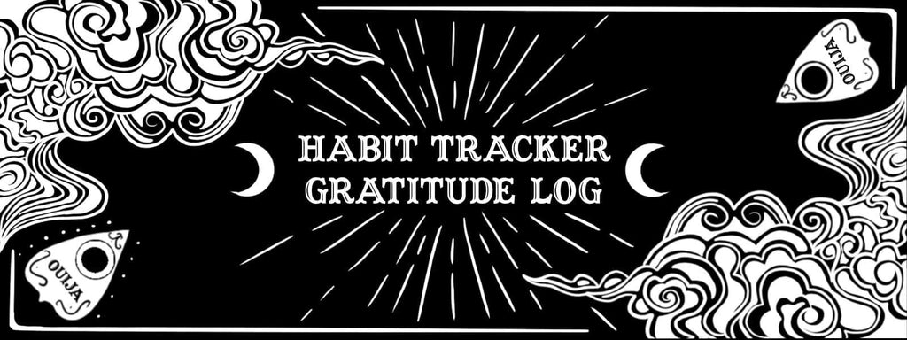 Free Magical Gratitude Log + Habit Tracker Bullet Journal Printable