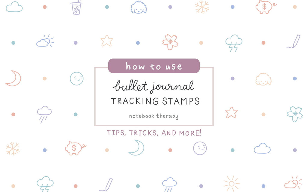 How to Use Bullet Journal Tracking Stamps