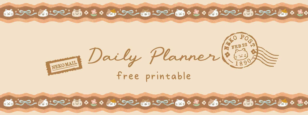 Free Daily Planner Printable ✨