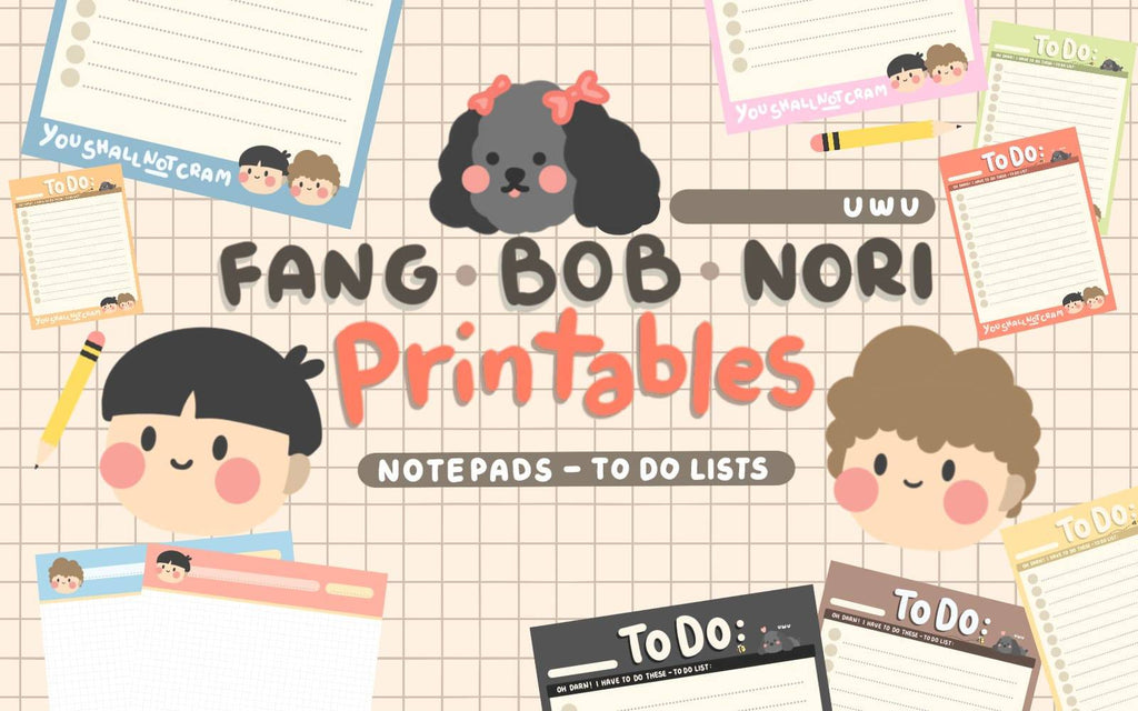 Free Notepads + To Do List Printables 🤎
