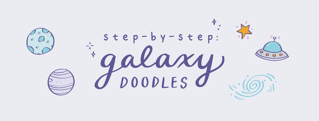 Galaxy Step by Step Printable 💫
