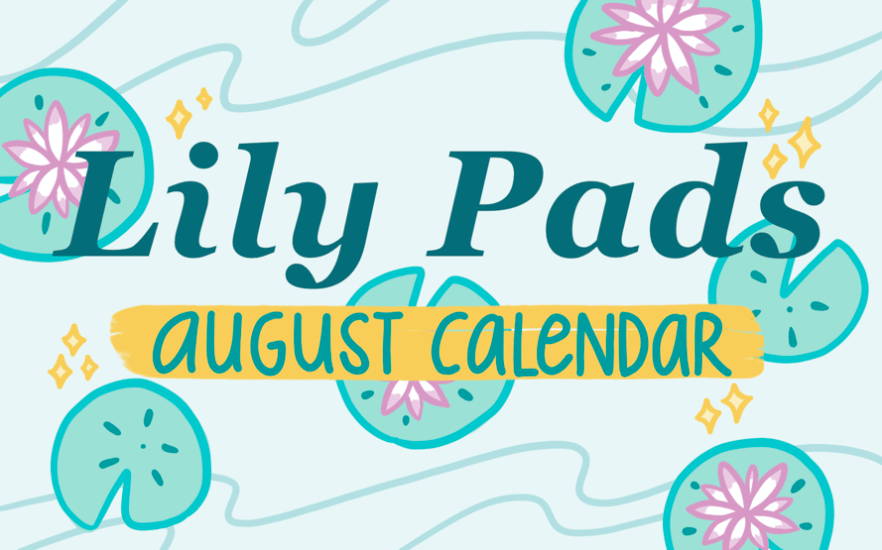 Free Lily Pads Calendar Printable 🗓️