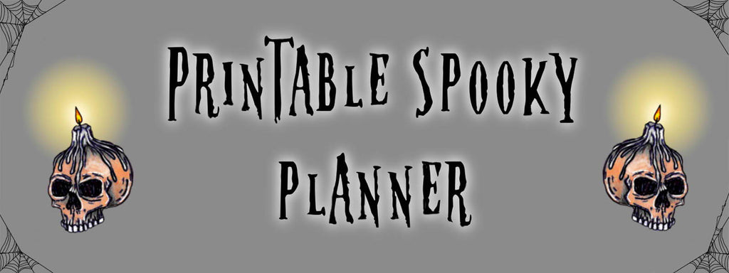 Free Spooky Planner Printable 💀