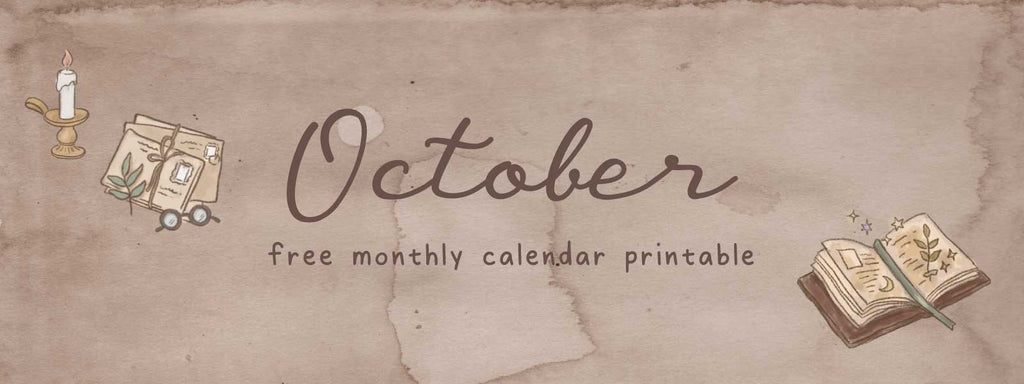 Monthly Calendar Printable 📆