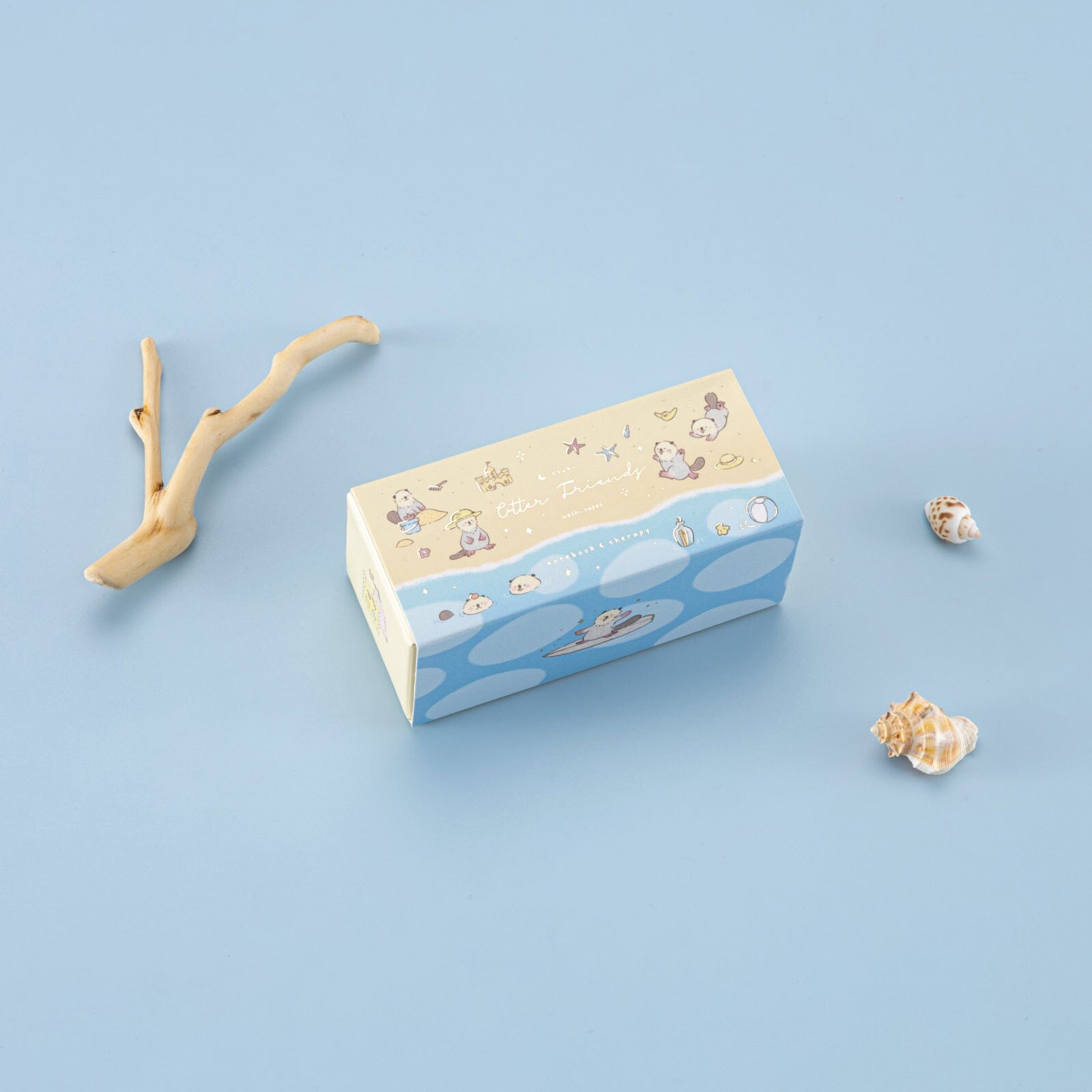Tsuki ‘Otter Friends’ Washi Tape Set ☾