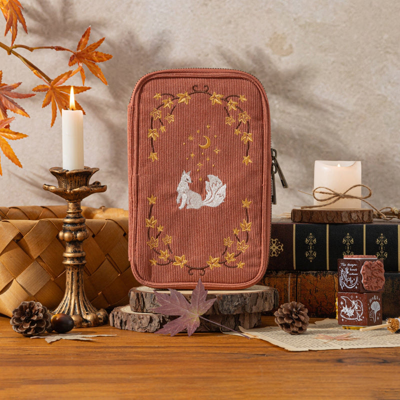 Tsuki ‘Mythical Autumn in Japan’ Pen Pouch ☾