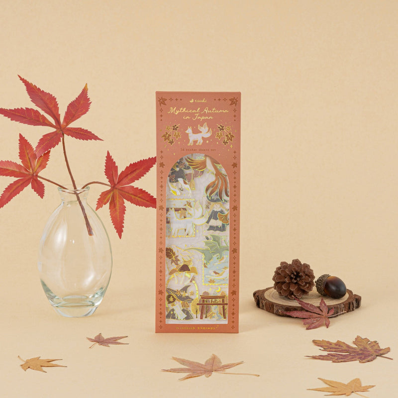 Tsuki ‘Mythical Autumn in Japan’ 3D Foil Sticker Set