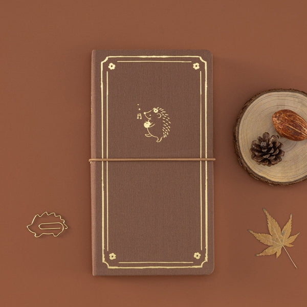 Tsuki ‘Cozy Friends’ Luxury Travel Notebook ☾ – NotebookTherapy