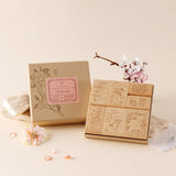 Hinoki - ‘Into the Song' Engraved Wooden Stamps Set