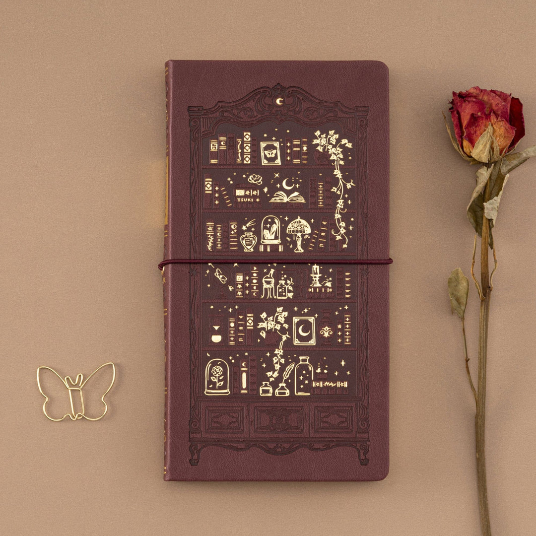 Tsuki ‘Dark Academia’ Travel Notebook ☾