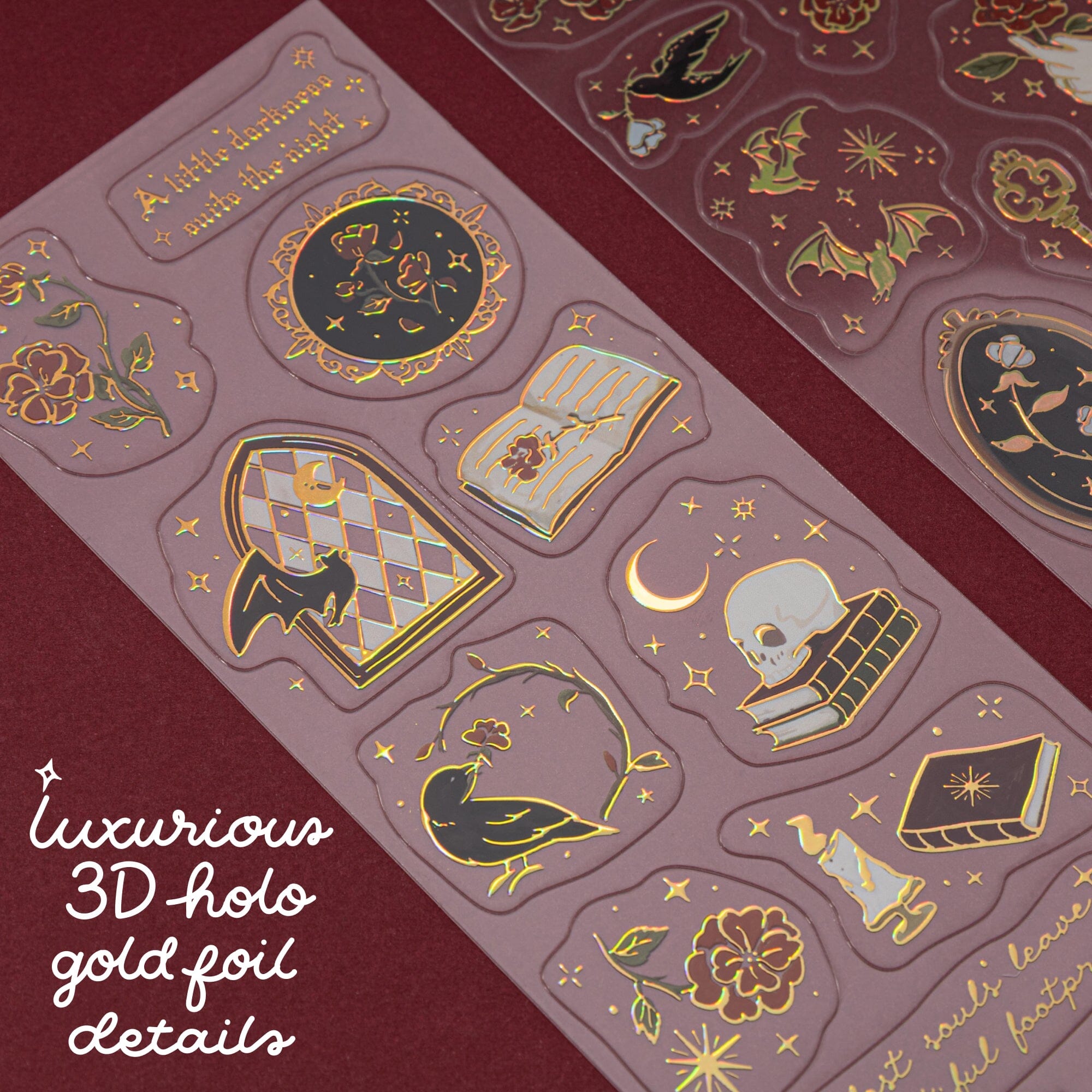 Tsuki ‘Midnight Story’ Sticker Set ☾
