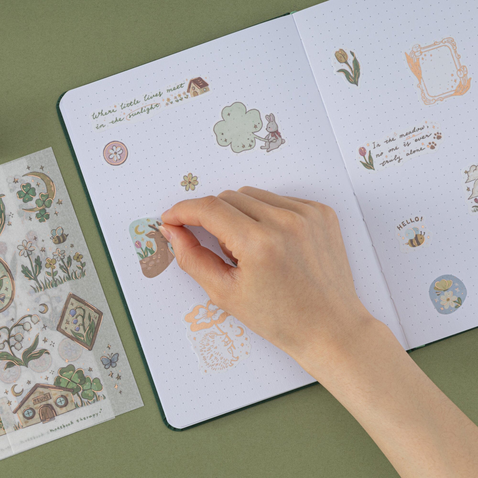 Tsuki ‘Meadow Friends’ Sticker Set ☾
