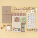 Tsuki ‘Neko Cafe’ Travel Notebook Gift Set ☾