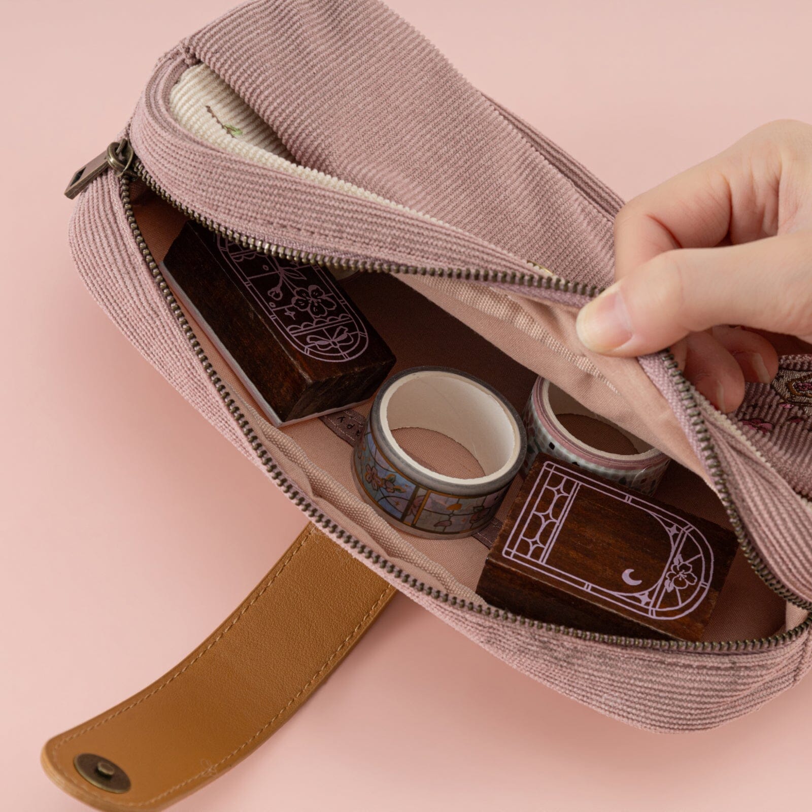 Tsuki ‘Sakura Story’ Pen Pouch ☾