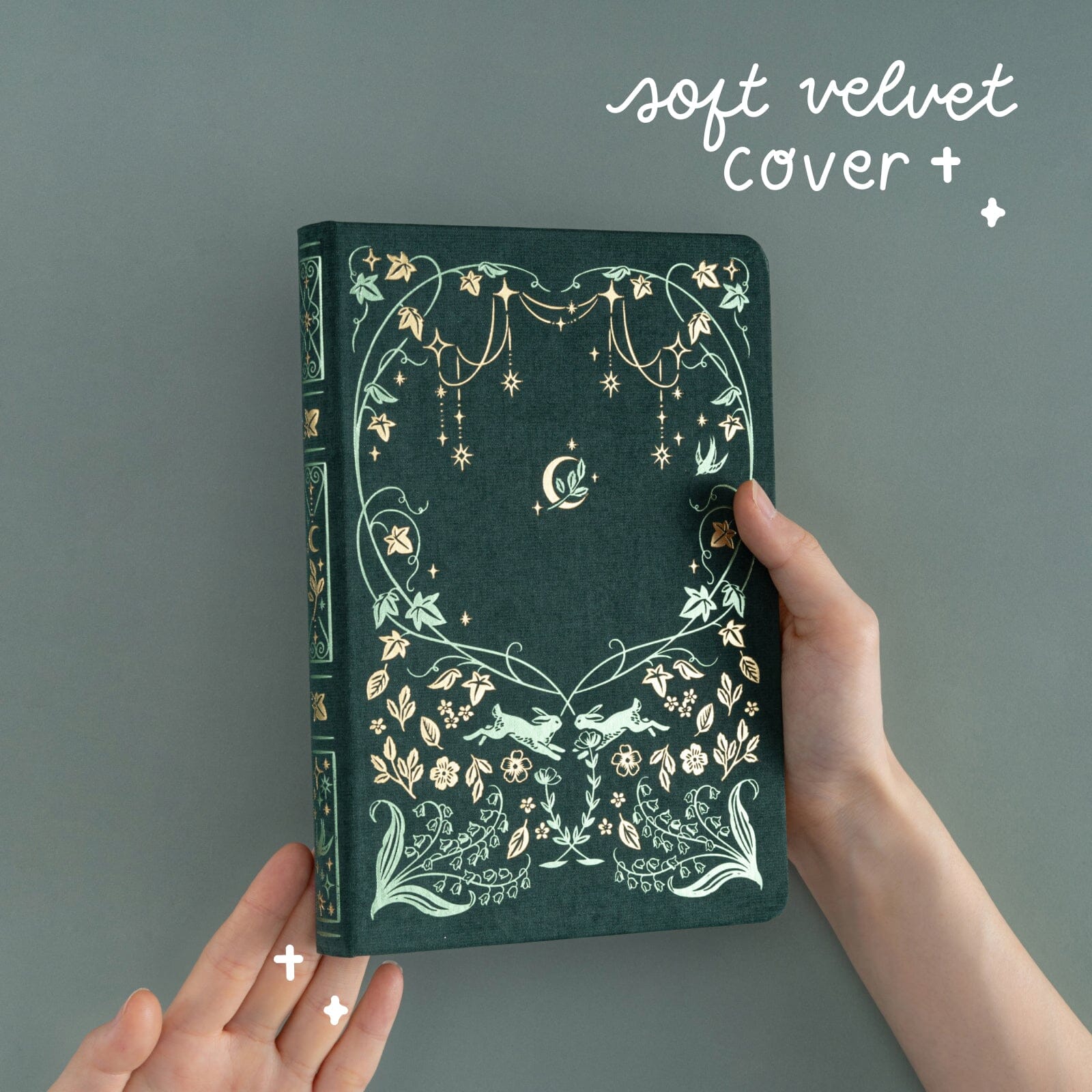 Tsuki ‘Luminous Garden’ Limited Edition Kraft Paper Bullet Journal in A5 ☾