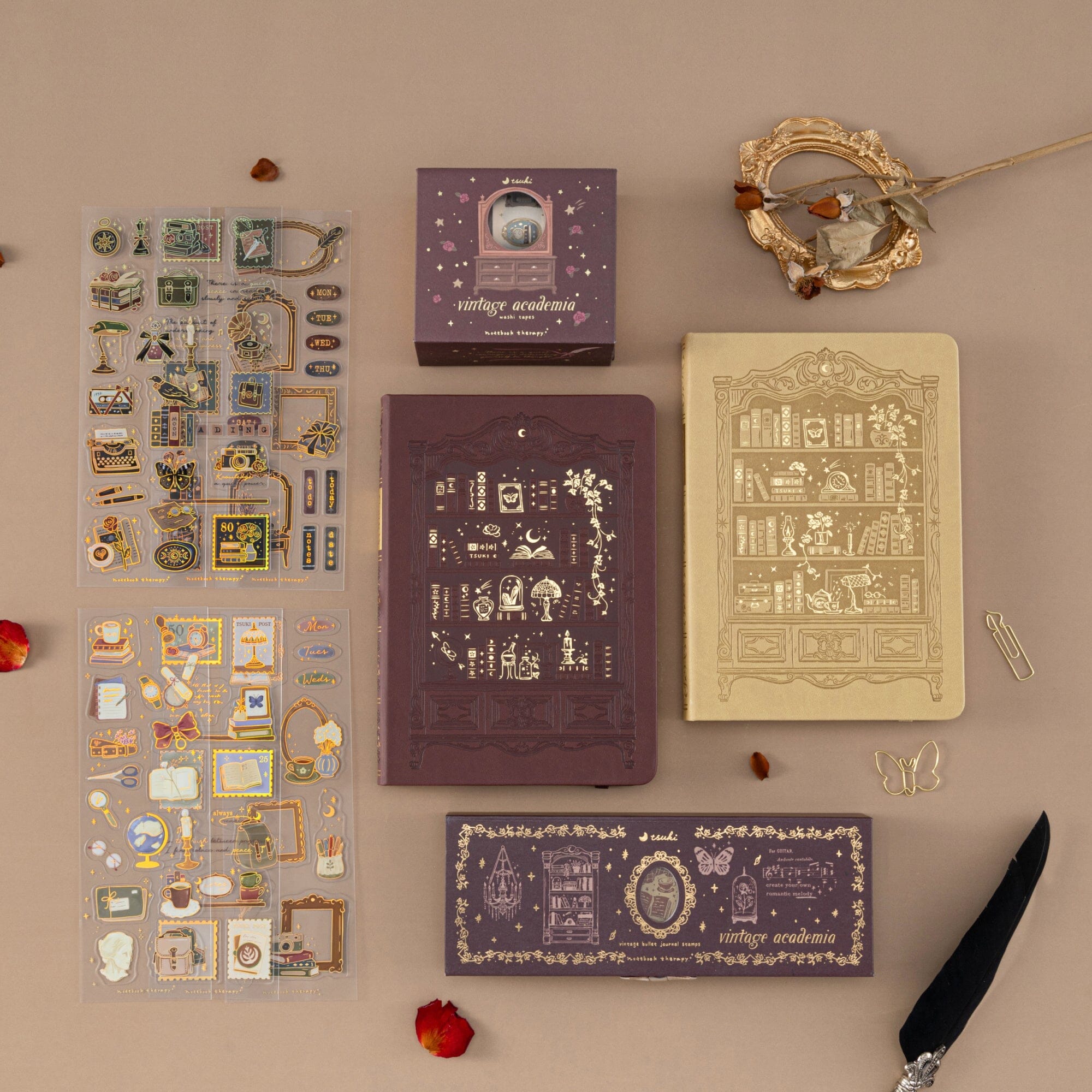 Tsuki ‘Light Academia’ Limited Edition Bullet Journal ☾