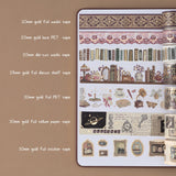 Tsuki ‘Vintage Academia’ Washi Tape Set ☾