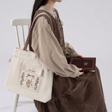 Tsuki ‘Vintage Neko’ Limited Edition Embroidered Tote Bag ☾