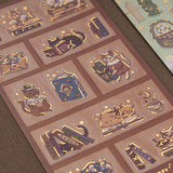 Tsuki ‘Vintage Neko’ Sticker Set ☾