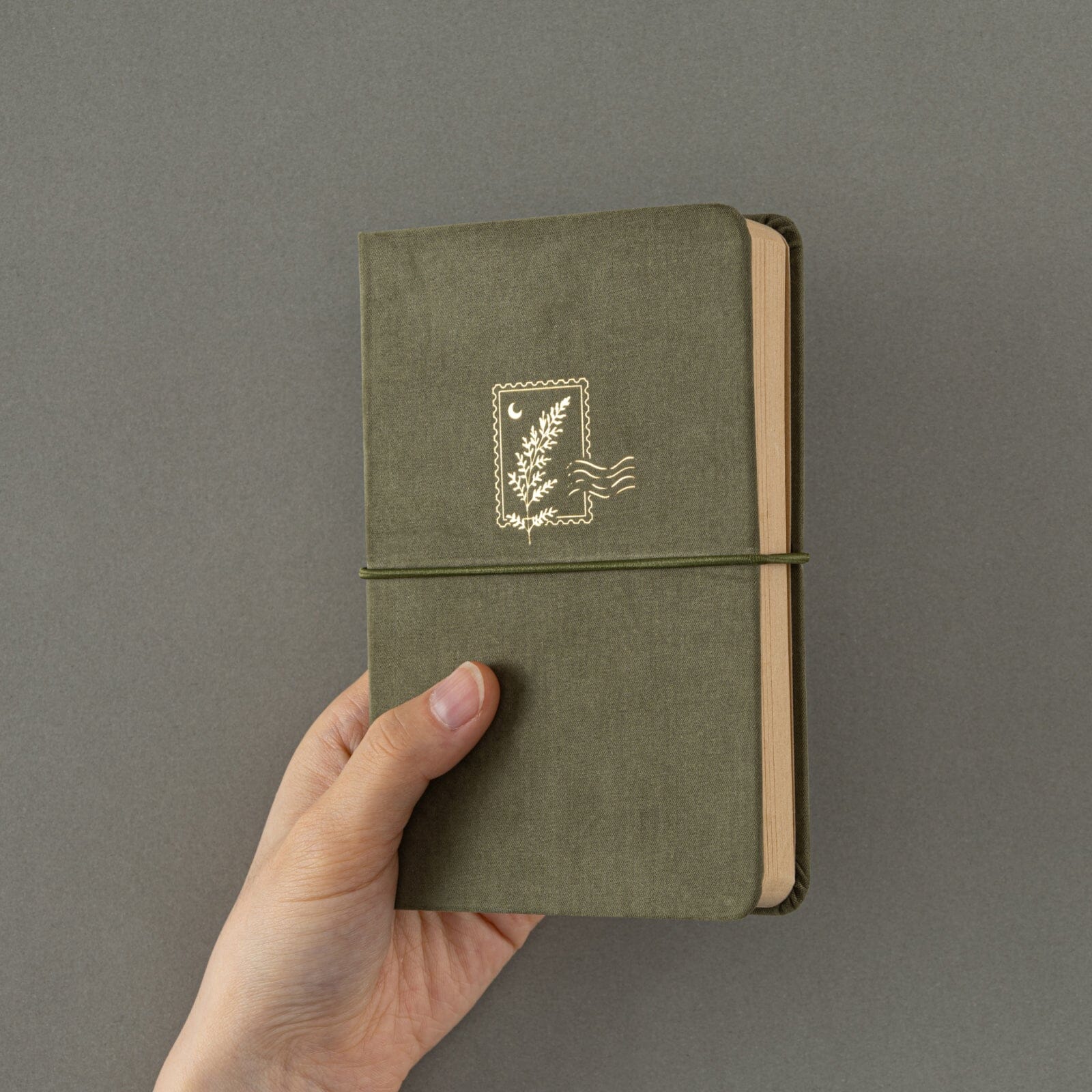 Tsuki ‘Fern Fable’ A6 Kraft Paper Travel Notebook ☾