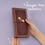 Tsuki ‘Dragon Crest’ Luxury Travel Notebook ☾