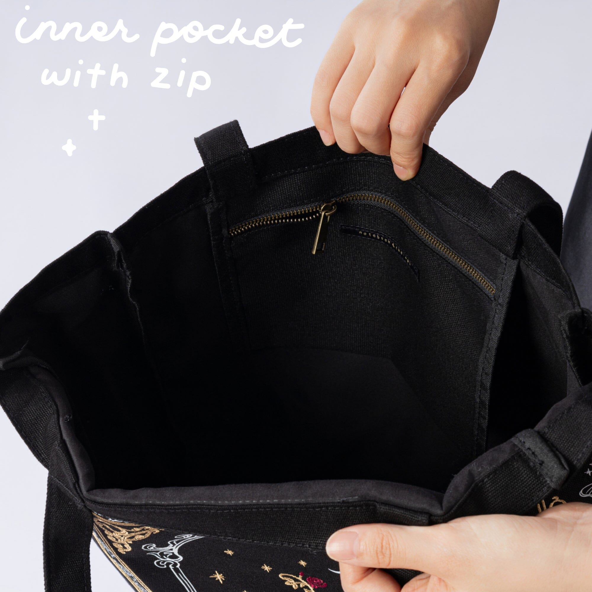 Tsuki ‘Gothic Dreams’ Limited Edition Embroidered Tote Bag ☾