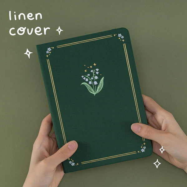 Tsuki ‘Evergreen Lily’ Limited Edition Bullet Journal ☾ – NotebookTherapy