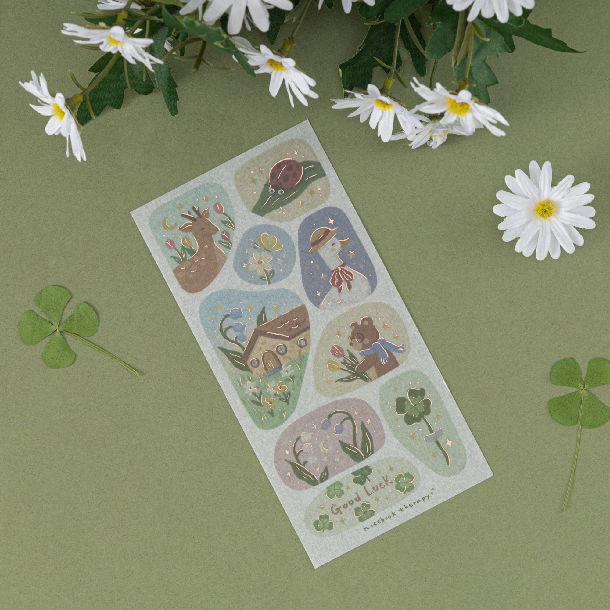 Tsuki ‘Meadow Friends’ Sticker Set ☾
