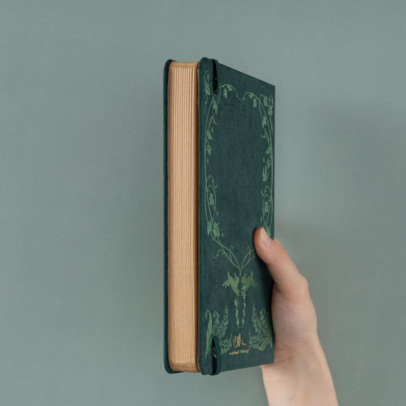 Tsuki ‘Luminous Garden’ Limited Edition Kraft Paper Bullet Journal in A5 ☾