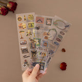 Tsuki ‘Dark Academia’ 3D Foil Sticker Set ☾
