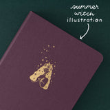 Tsuki ‘Summer Witch’ Limited Edition Glitter Linen Bullet Journal ☾