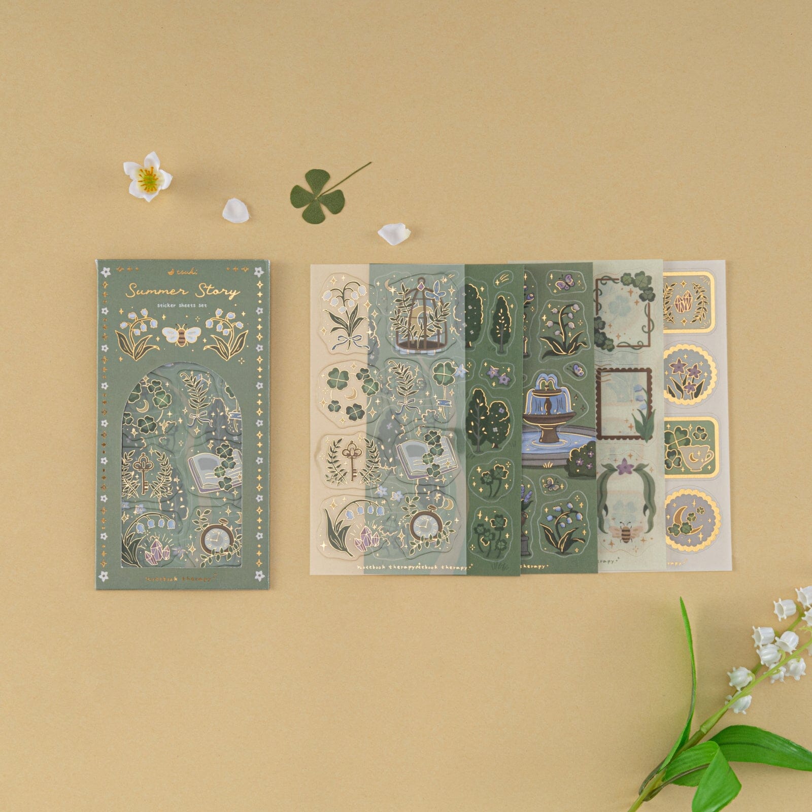 Tsuki ‘Summer Story’ Sticker Set ☾