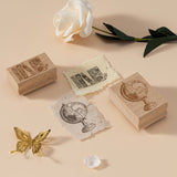 Hinoki - ‘Into the Archive’ Engraved Wooden Stamp Set