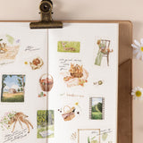 Hinoki - ‘Into the Meadow’ PET Decorative Tape - Meadow Picnic