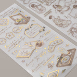 Hinoki - ‘Into the Tea Room’ Print-On Sticker Set