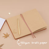 Tsuki ‘Maple Moon’ Kraft Paper Limited Edition Bullet Journal ☾