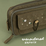 Tsuki ‘Meadow Friends’ Pen Pouch ☾