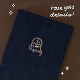 Tsuki ‘Midnight Neko Dreams’ Kraft Paper Bullet Journal ☾