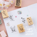 Tsuki ‘Sakura Days’ Bullet Journal Stamp Set ☾