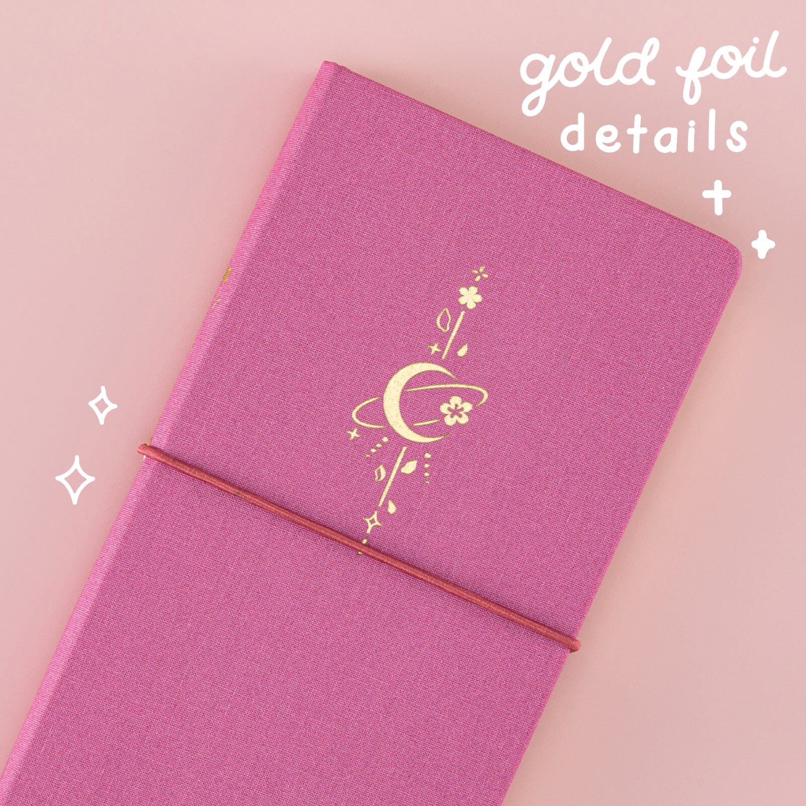 Tsuki ‘Moonlit Blossom’ Luxury Travel Notebook ☾