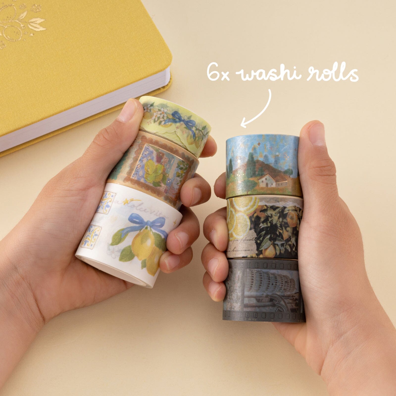 Tsuki ‘Summer in Italy’ Washi Tape Set ☾