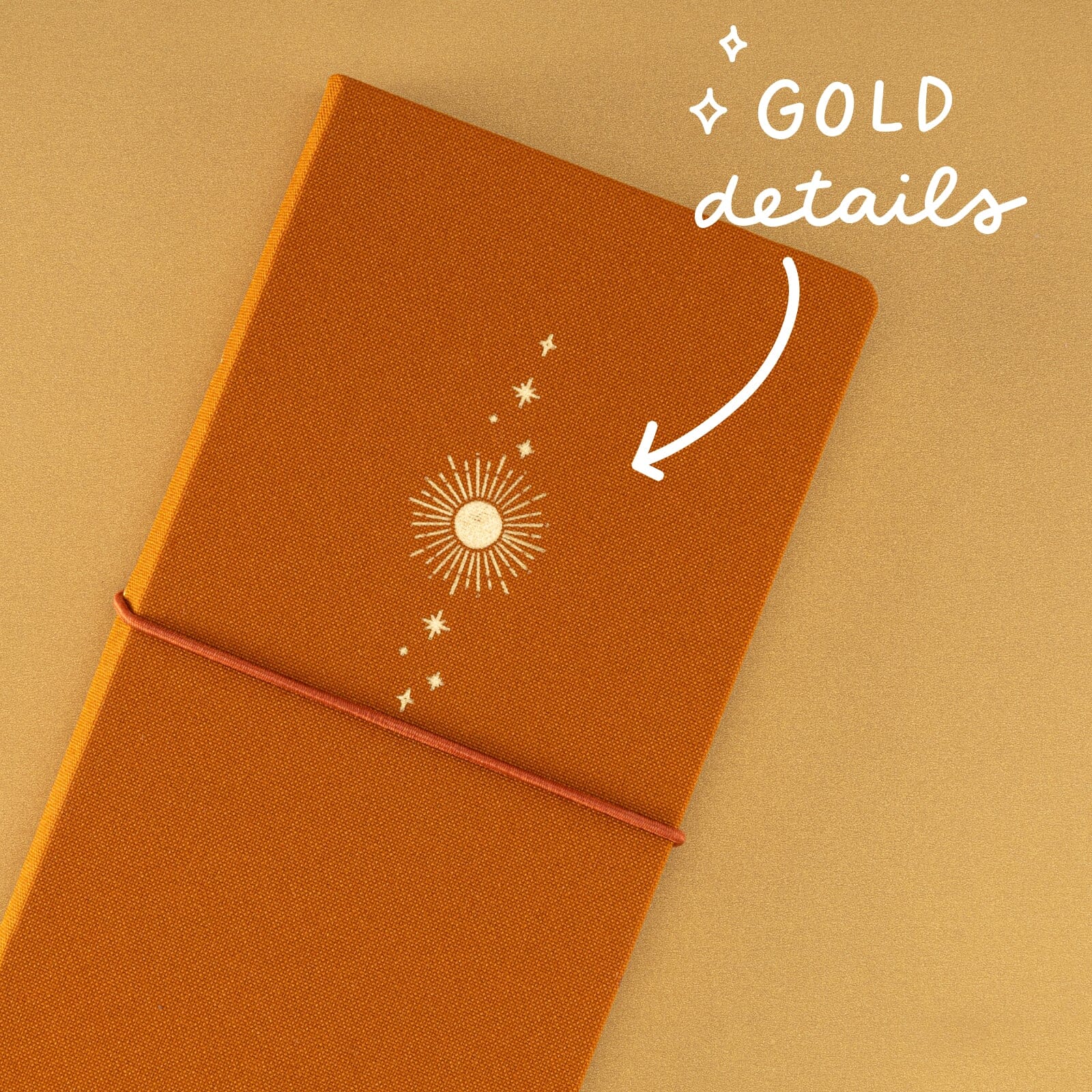 Tsuki ‘Sunbeam Magic’ Luxury Travel Notebook ☾