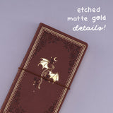 Tsuki ‘Dragon Crest’ Luxury Travel Notebook ☾