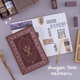 Tsuki ‘Dragon Tales’ Bullet Journal Stamp Set ☾