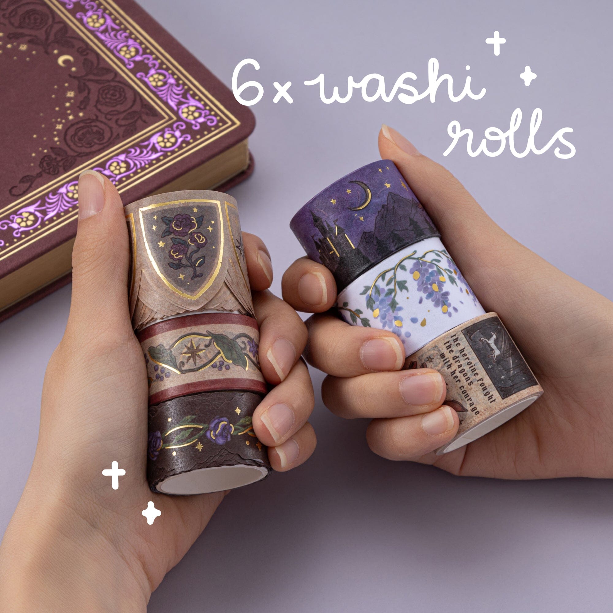 Tsuki ‘Dragon Tales’ Washi Tape Set ☾